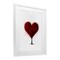 Stupell Industries Blooming Heart Tree Framed Print Under Glass, design by Christine Simpson Art